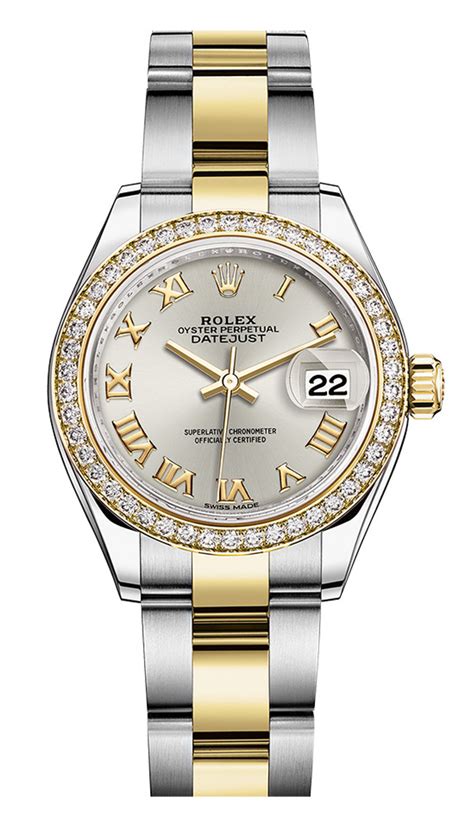 rolex womens watches two tone|rolex 28mm ladies datejust watch.